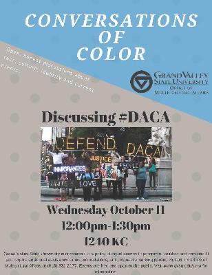 Conversations of Color: Discussing DACA